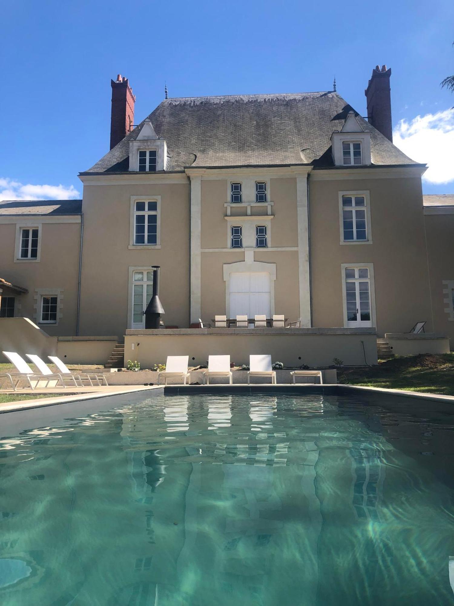 Domaine De La Mazure Bed & Breakfast La Chapelle-Basse-Mer ภายนอก รูปภาพ